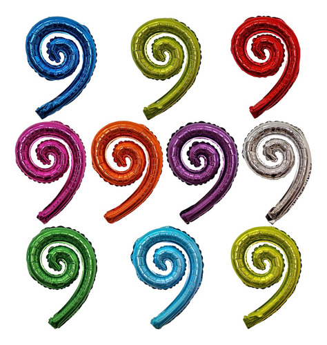 Globo Espiral Fucsia Fucsia