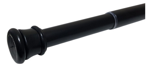 Barral Cortina Negro Extensible De 1,10 A 2mts Premium