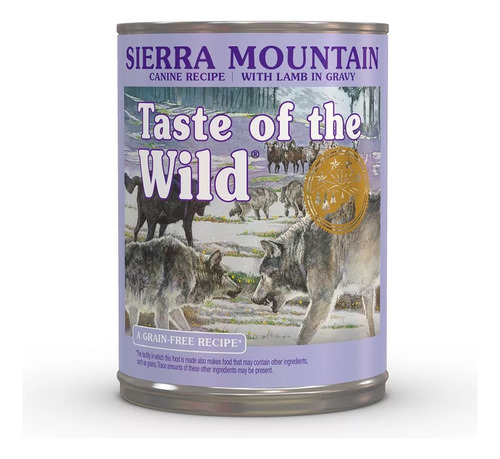Taste Of The Wild Sierra Mountain Lata 390gr (cordero)