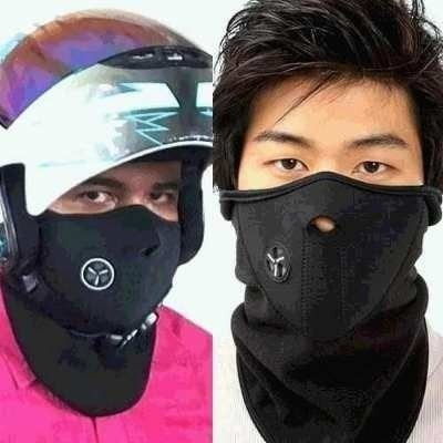 Mascara Cortaviento Bicicleta Moto Deportes Termica Delivery