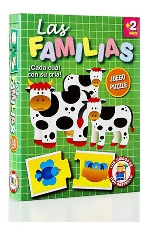 Juego De Mesa Infantil Unir Las Familias De Animales Ruibal 