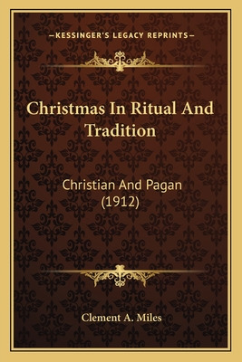 Libro Christmas In Ritual And Tradition: Christian And Pa...