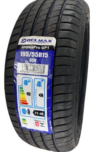 Pneu Delmax 195/55r15 85v Ultimapro Up1 Gol Fox Hb20 +brinde