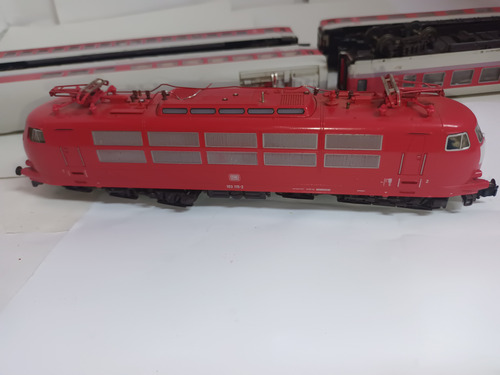 Tren Fleischmann Ho 1 Máquina Y 4 Vagones (Usado)