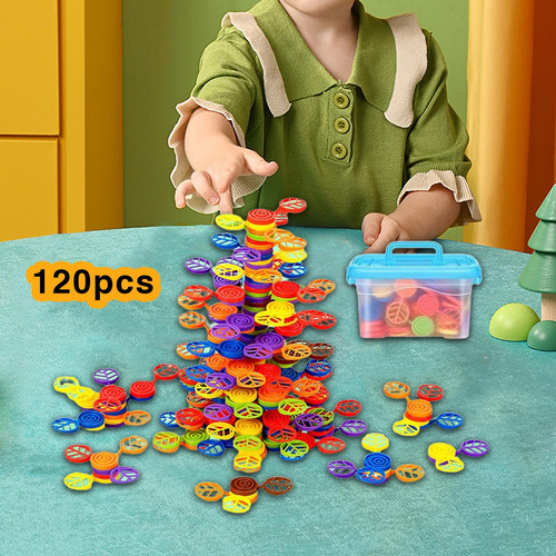 Bloque De Equilibrio Educativo Toys Para Niños 120 Piezas