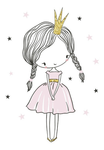 Láminas De Princesas - 40x50 - Para Enmarcar - Oferta