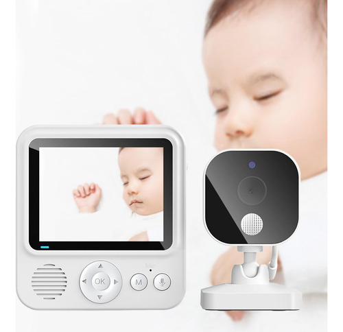 Monitor De Bebê Com Gravação De Câmera De Segurança Sem