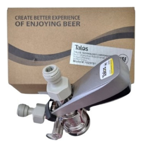 Válvula Extratora Para Chopp Com Engate Rápido 5/8