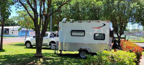 Trailer Alto Vale Premium 2022 P/ 4 Pessoas Com Placa Solar