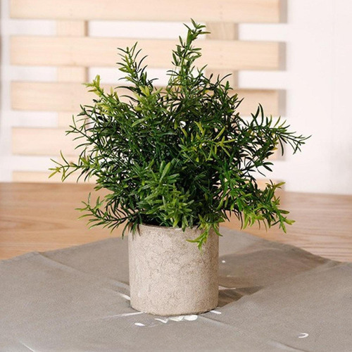 Decoración Realista De Plantas Artificiales En Maceta Para E