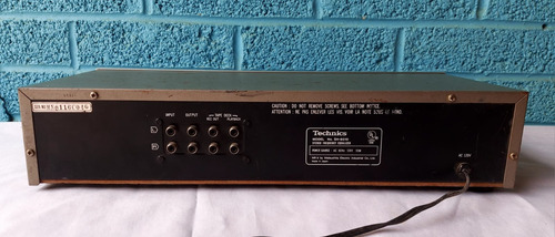 Ecualizador Technics Sh-8010 (Usado)