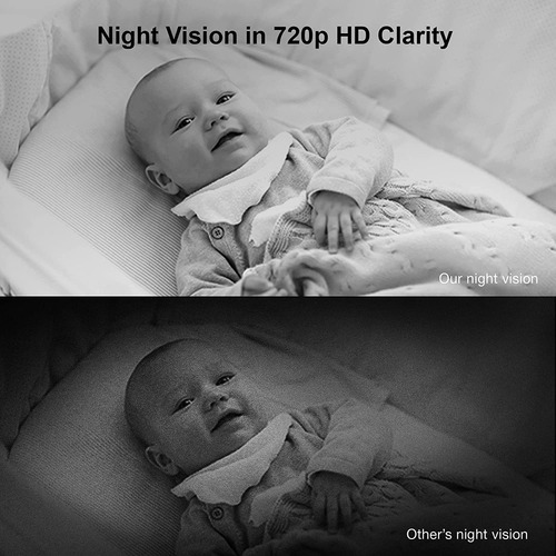 Monitor De Video Vtech Vm818hd, Pantalla Hd De 720p De 5 Pul