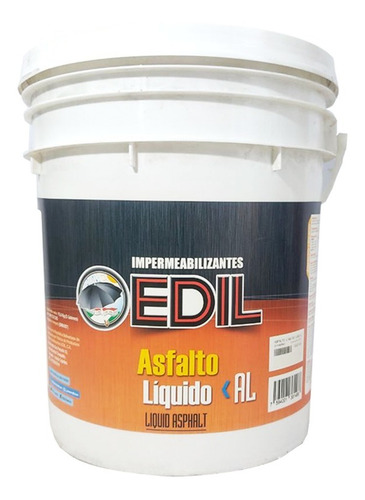 Asfalto Liquido Impermeabilizante Alta Viscosidad Cuñete 5gl