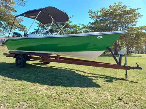 Lancha Rs 530 Com Motor Mercury 50 Elpto 2 Tempos 0km 17 Pés