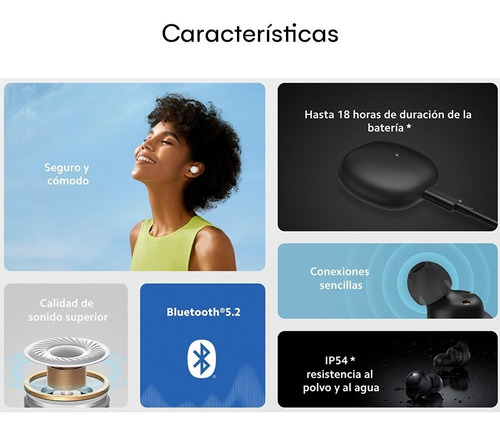Imagen 3 de 4 de Xiaomi Redmi Buds 3 Lite //boleta//original//sellado