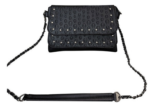 Bolso Con Asa De Bolso De Hombro Punk Skull De Cuero Pu