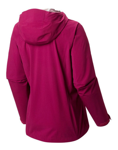 Imagen 3 de 4 de Campera Mountain Hardwear Stretch Ozonic Mujer (dark Raspber