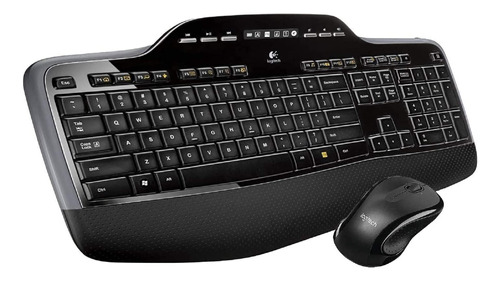 Logitech Mk735 Combo Teclado Y Mouse Inalámbricos, Teclado