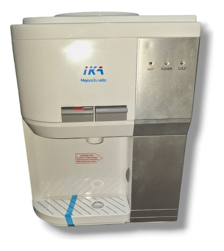 Dispenser Agua Caliente Frio Con Portavasos Ika Calidad Blanco