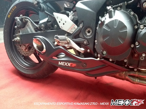 Escapamento Kawasaki Z750 Ponteira Mexx 07/12 Cod.119