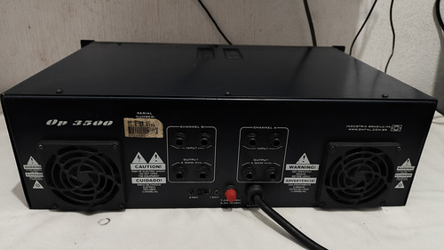 Amplificador Oneal Op 3500 Série Azul 700 W (Usado)