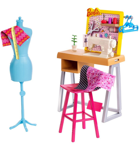 Set De Juego Barbie Carreras Profesionales Estudio De