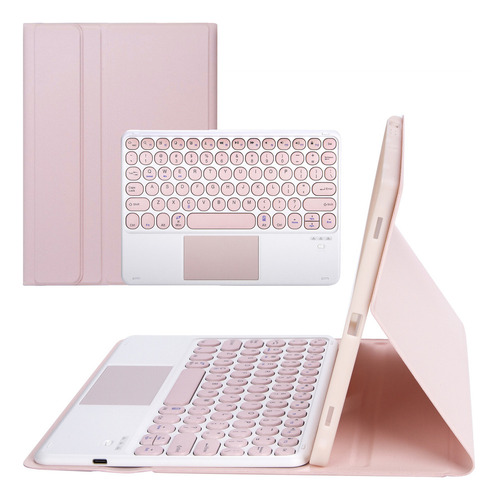 Capa Com Teclado + Mouse + Caneta Para iPad 10ª Geração