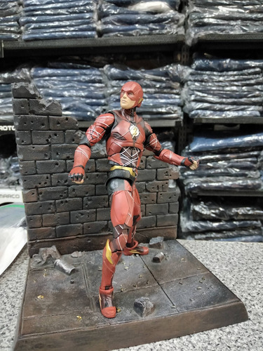 Dc Multiverse The Flash, Ezra Miller, Steppenwolf Wave!! (Usado)