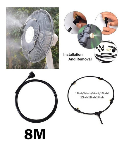 R Pulverizador De Agua Nebulizada Para Refrigeración