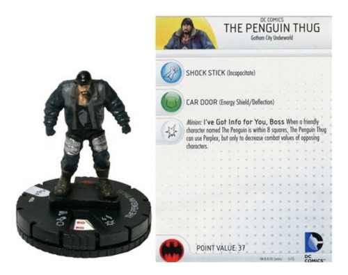 Heroclix Figura #004 The Penguin Thug Batman Arkham Origins
