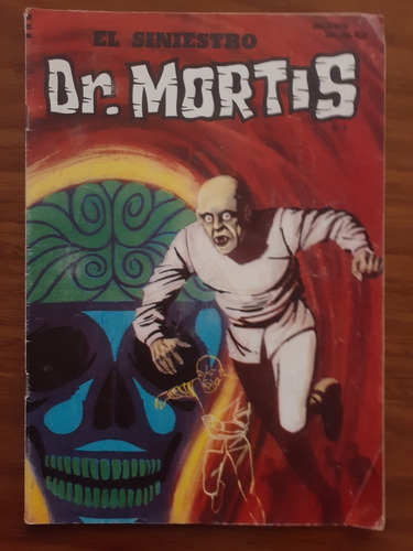 Cómic El Siniestro Dr Mortis Año 1 Número 12 Editora Zig Zag 1966