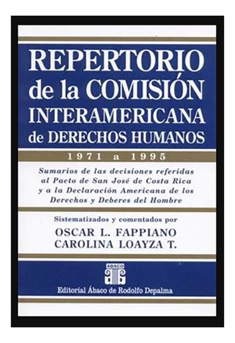 Repertorio De La Comision Interamericana De Derechos Humanos