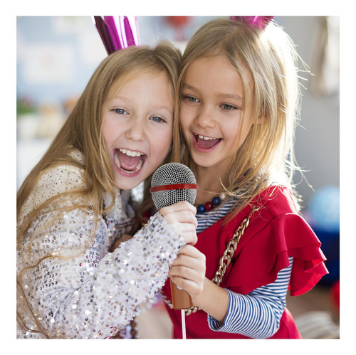 Altavoz De Karaoke Para Niños Con Micrófono Bluetooth 5.1