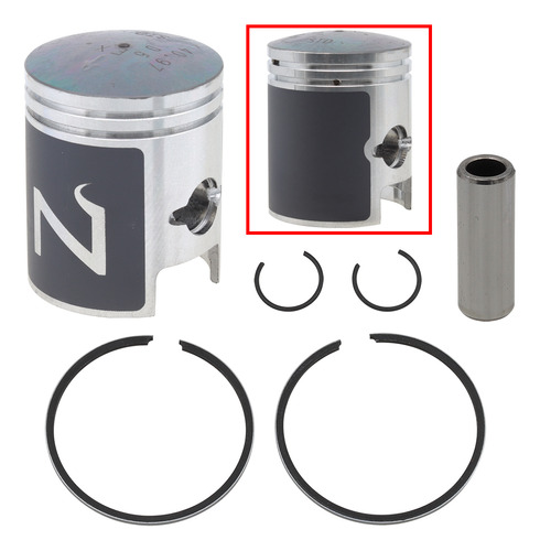 Piston Kit: Kawasaki/ Suzuki/ Aprilia 50 (ver Años) Estandar