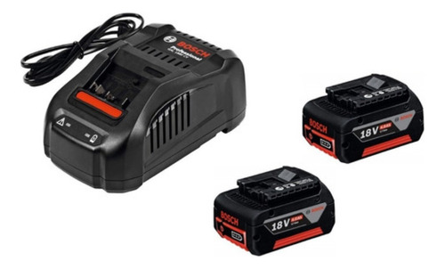 Kit Bosch 2 Baterías 18v 2,0 Ah + Cargador Gal 18v-20 220v