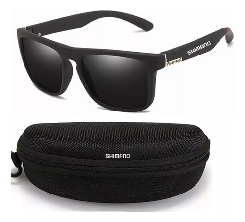 Óculos De Sol Shimano Polarizado Lente Uv400 Pesca Ciclismo