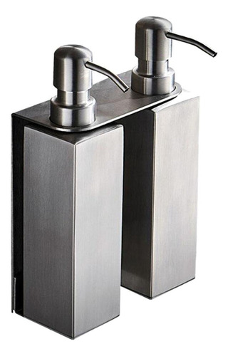 Dispensador De Jabón De Lavabo Montado En La Pared 2 Piezas