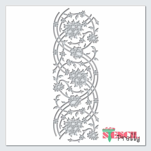 Plantilla Flor Vid Para Decorar Bord Persas