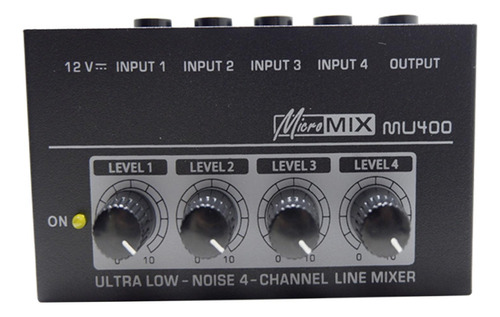 Mini Mezclador De Audio Mezclador Portátil Para Clubes