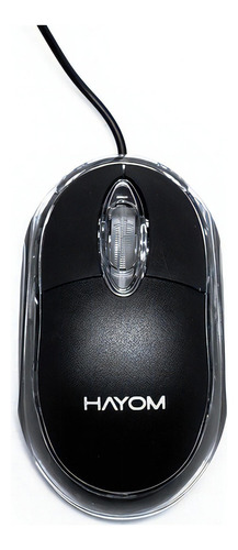 Mouse Usb Hayom Basico Preto - Mu2914