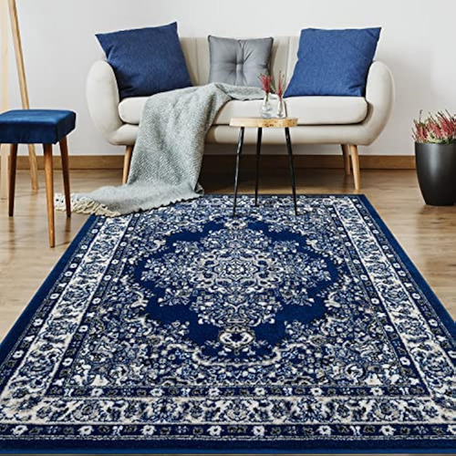Antep Rugs Alfombra Oriental De 5 X 7 Con Medallón