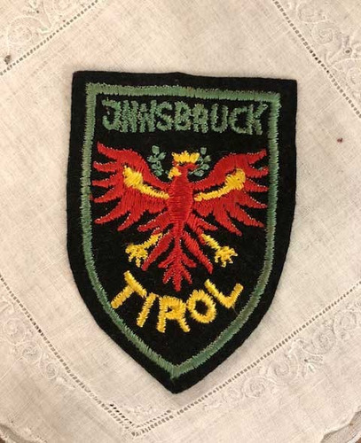 Antiguo Escudo Insignia Innsbruck Tirol (Usado)