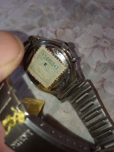 Reloj Orient Viejo De Los Años 80 A Cuerda Funcionado (Usado)
