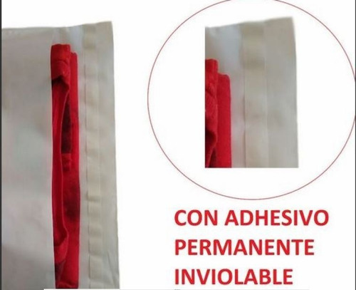 Imagen 2 de 4 de Bolsas Ecommerce Con Logo Hola Celeste Comercios 30x45 X100u