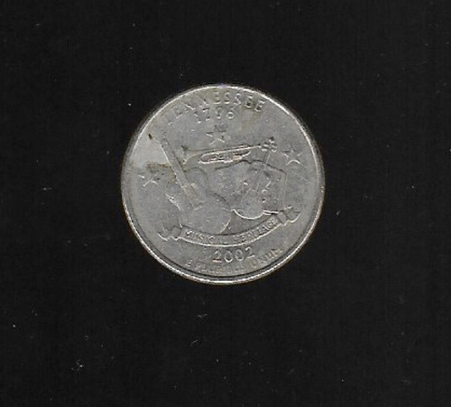 Ltc739. Moneda 25 Centavos Estado De Tennessee, 2002 P