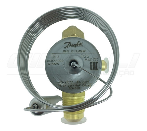 Imagem 4 de 6 de Válvula Expansão Danfoss Tex 2 R22/r407c 068z3209