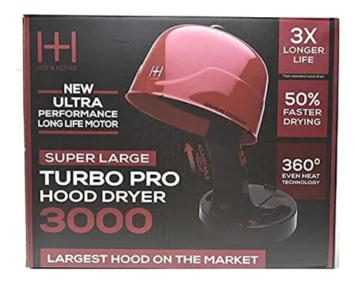 Secadora De Capucha Annie Hot & Hotter Super Large Turbo Pro