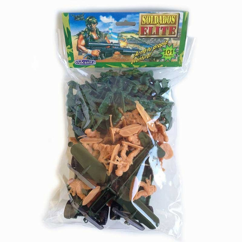 Soldaditos De Elite 101 Piezas Jugueteria El Pehuen