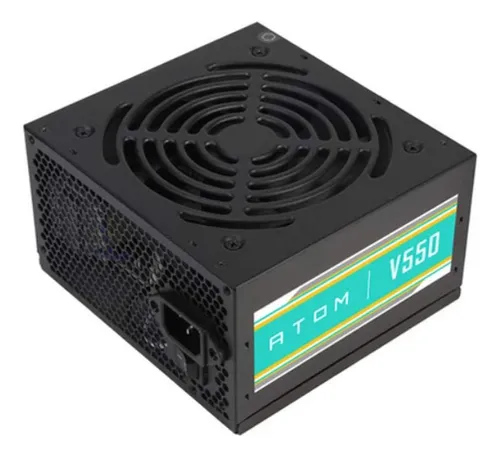 Fuente Para Pc Antec Atom V550 550w Ventilador De 120mm Color Negro