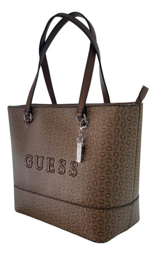 Bolsa Tote Guess Color Cocoa